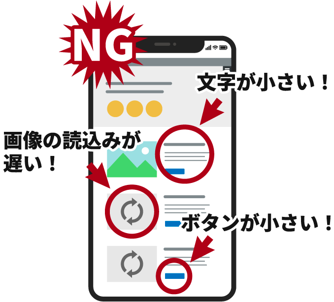 モバイルフレンドリーアップデート
