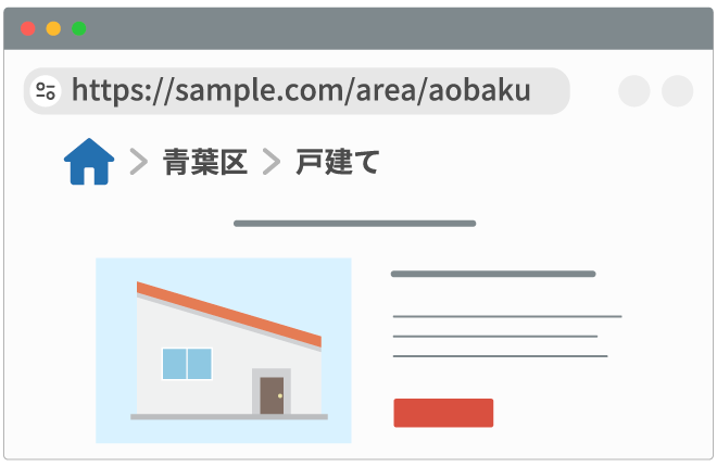 URL設計とパンくずリスト